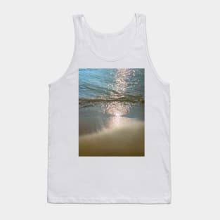 Summer Travel Vacation Sand Beach Sun Sea Reflections Tank Top
